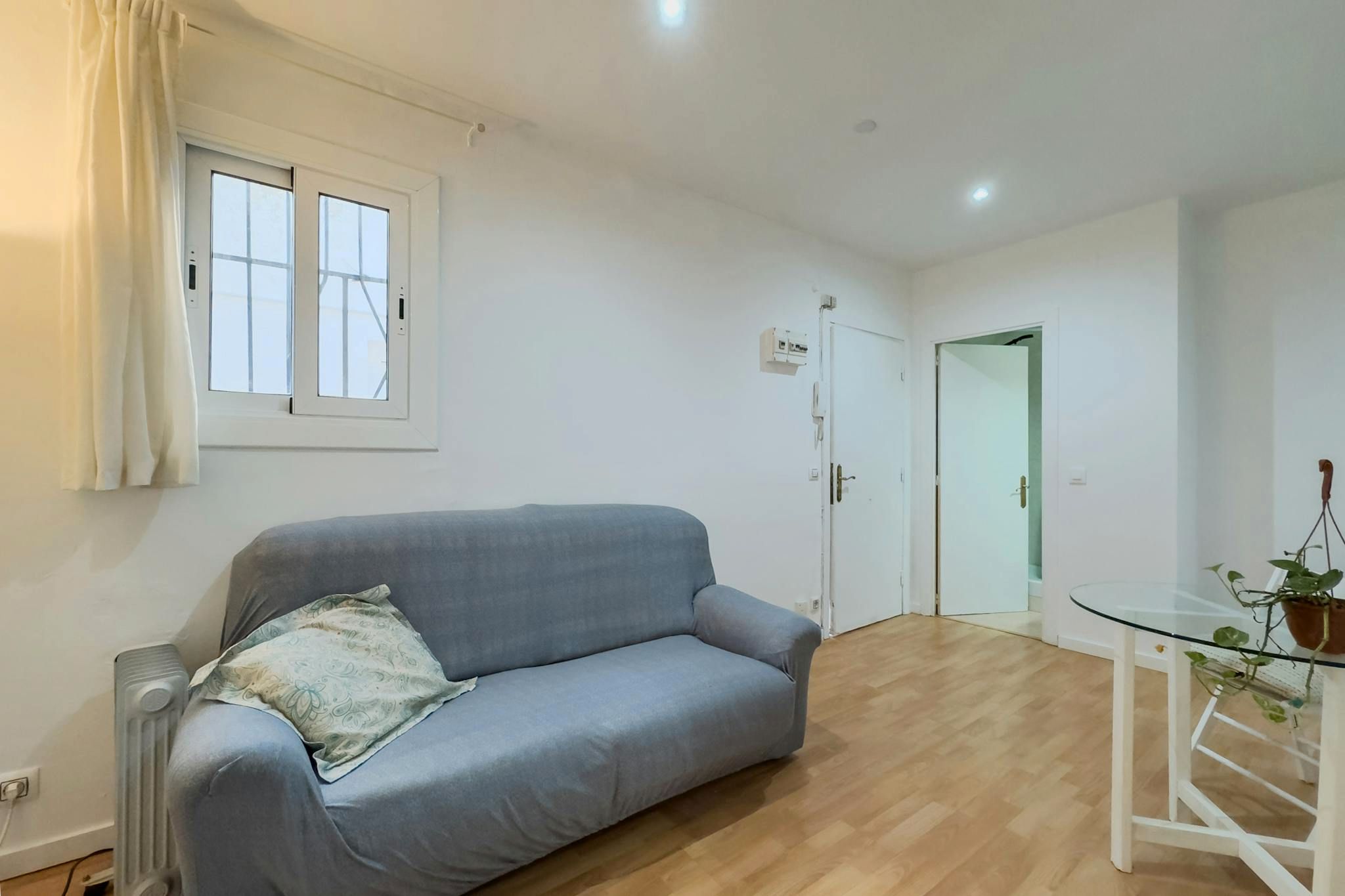 Sala de estar de Piso de alquiler en  Barcelona Capital con Amueblado, Lavadora y TV