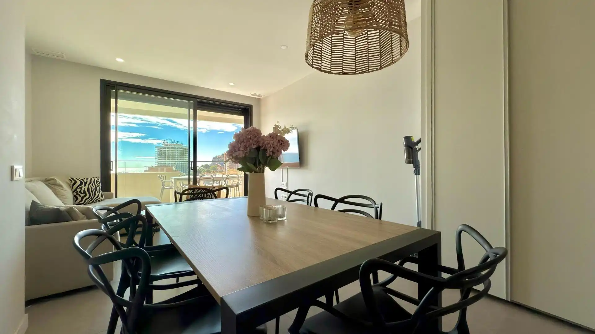 Dining room of Flat for sale in Finestrat  with Air Conditioner, Heating and Terrace