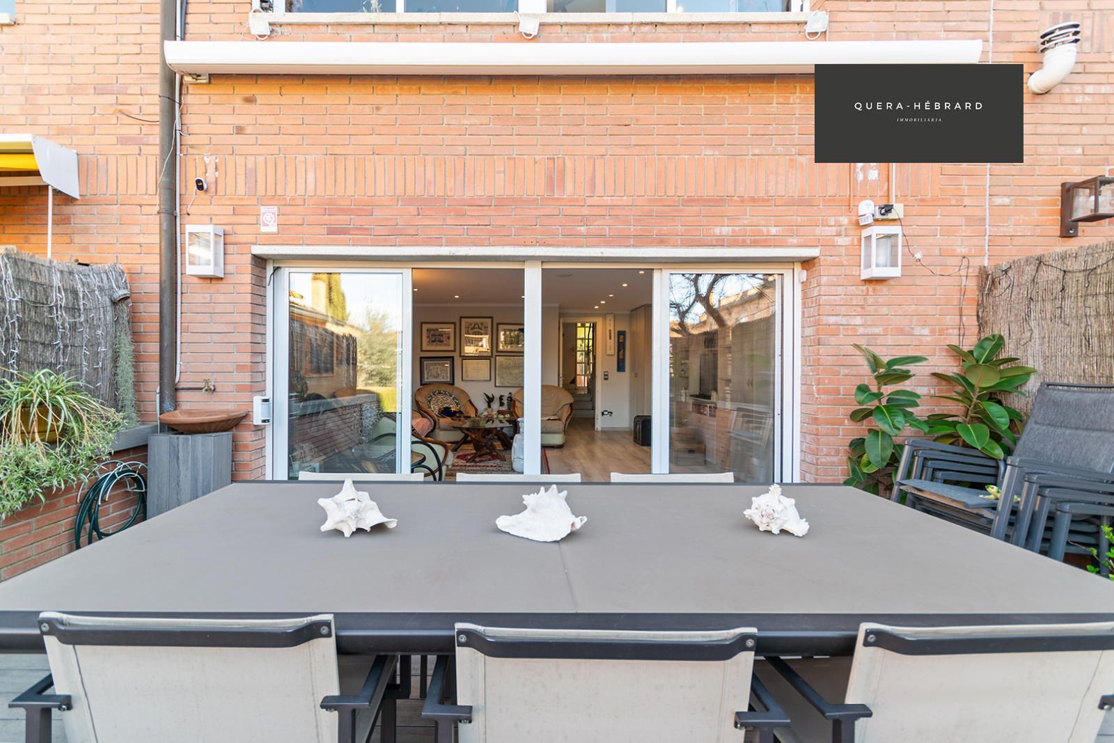 Terrace of Single-family semi-detached for sale in Sant Cugat del Vallès  with Heating, Parquet flooring and Terrace