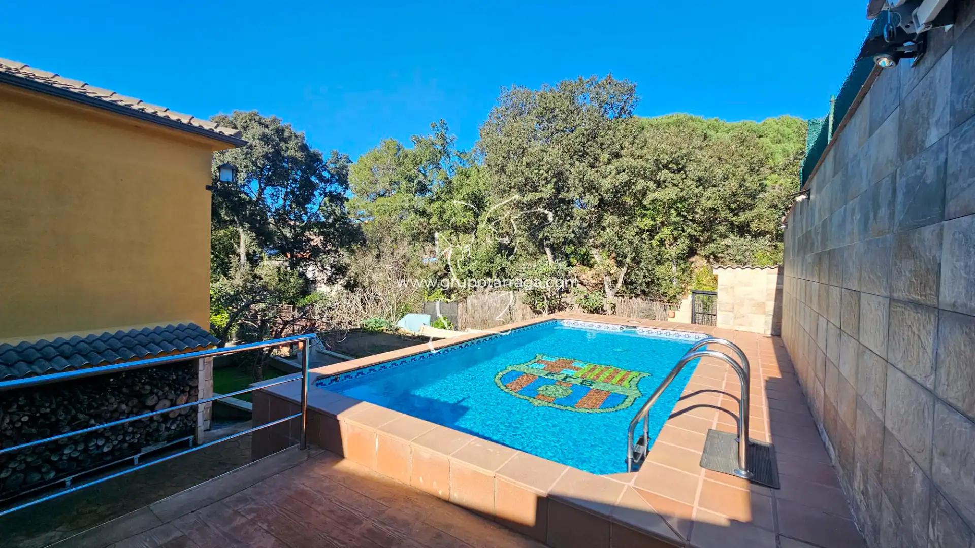 Piscina de Casa o chalet en venta en Lloret de Mar con Aire acondicionado, Jardín privado y Piscina