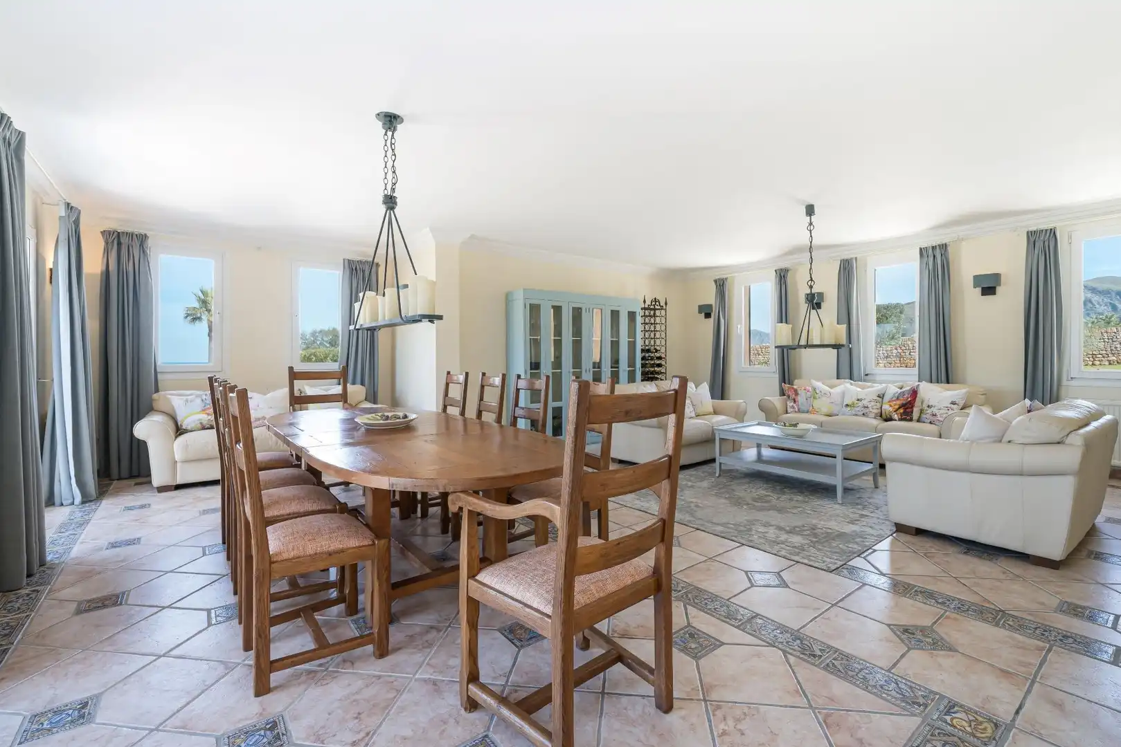 Dining room of Country homes for sale in Artà  with Air Conditioner, Private garden and Terrace
