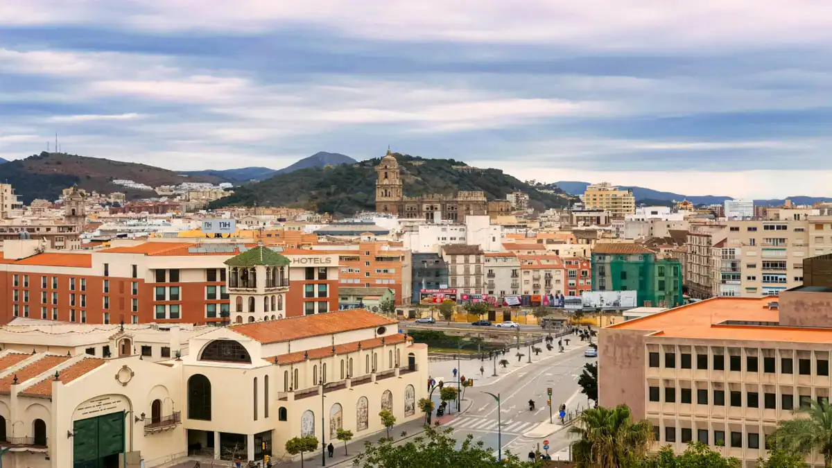 Vista exterior de Piso en venta en Málaga con Amueblado y Horno