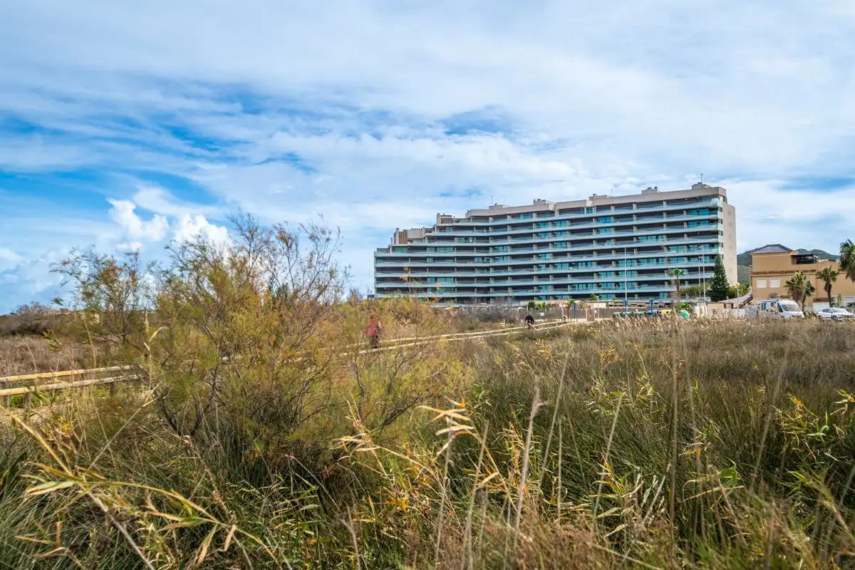 Vista exterior de Apartament en venda en Cartagena amb Parquet, Terrassa i Balcó