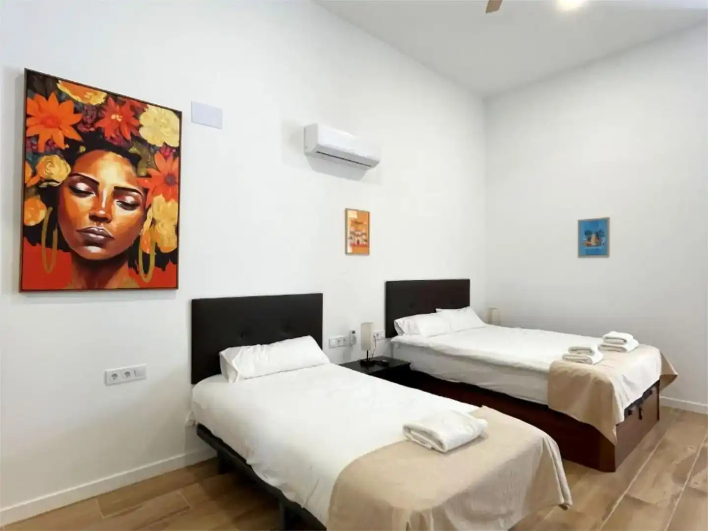 Schlafzimmer von Wohnung zum Verkauf in Valencia mit Klimaanlage und Möbliert