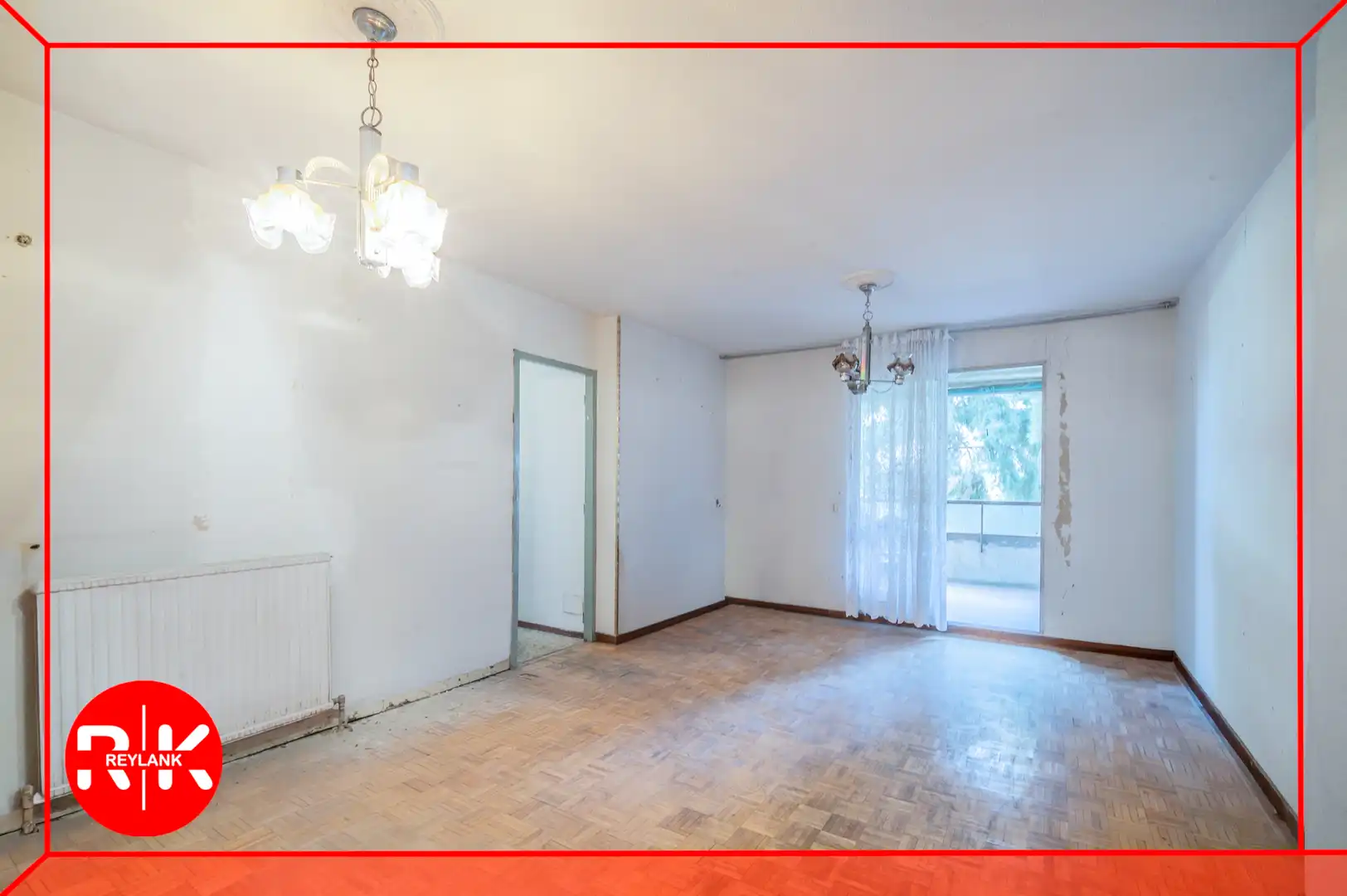 Sala de estar de Piso en venta en Coslada con Parquet, Terraza y Trastero