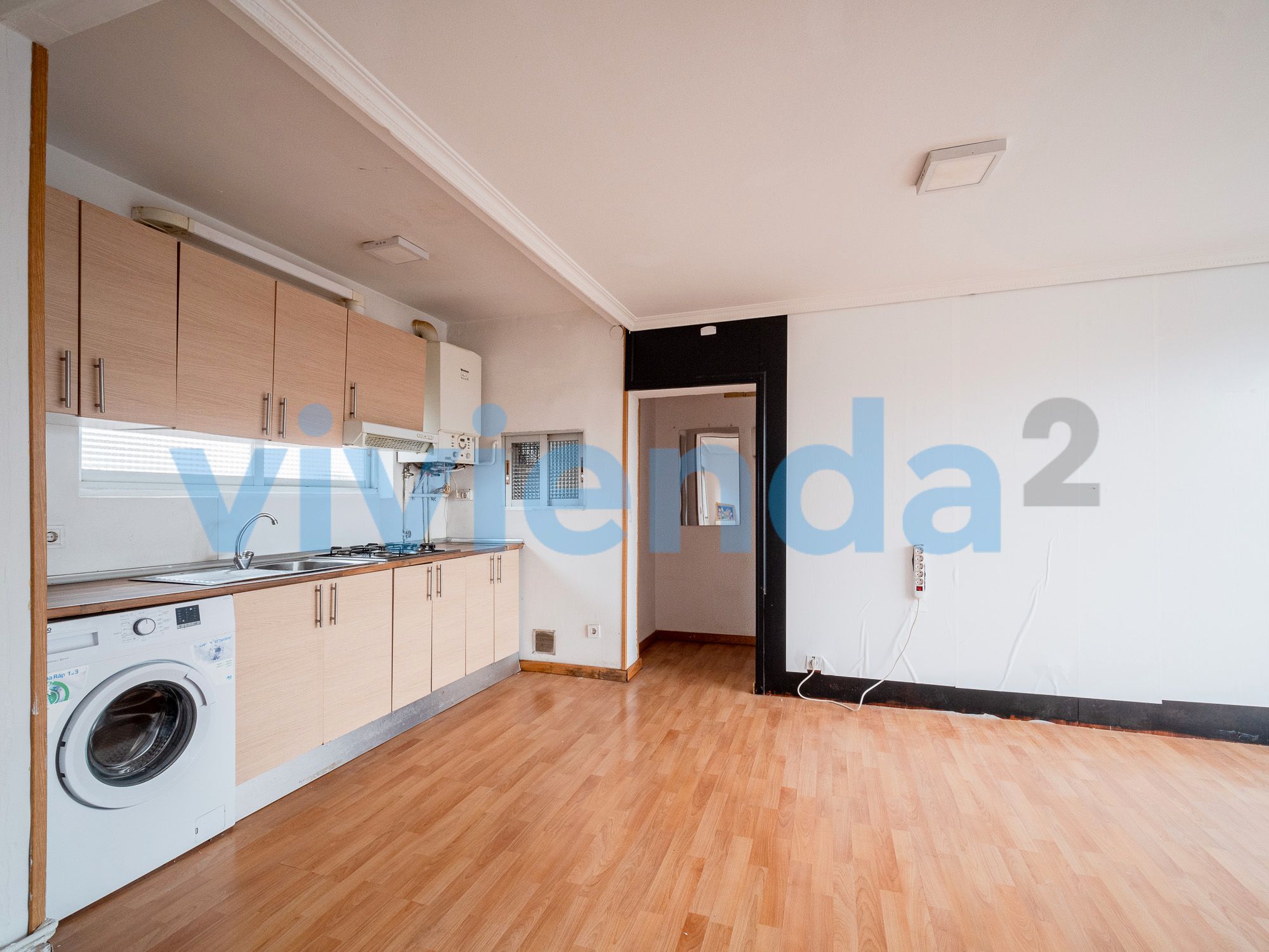 Kitchen of Flat for sale in  Madrid Capital  with Heating, Terrace and Furnished