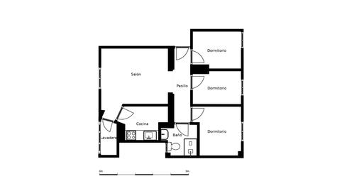 Foto 5 de Pis de lloguer a Amposta,  Madrid Capital