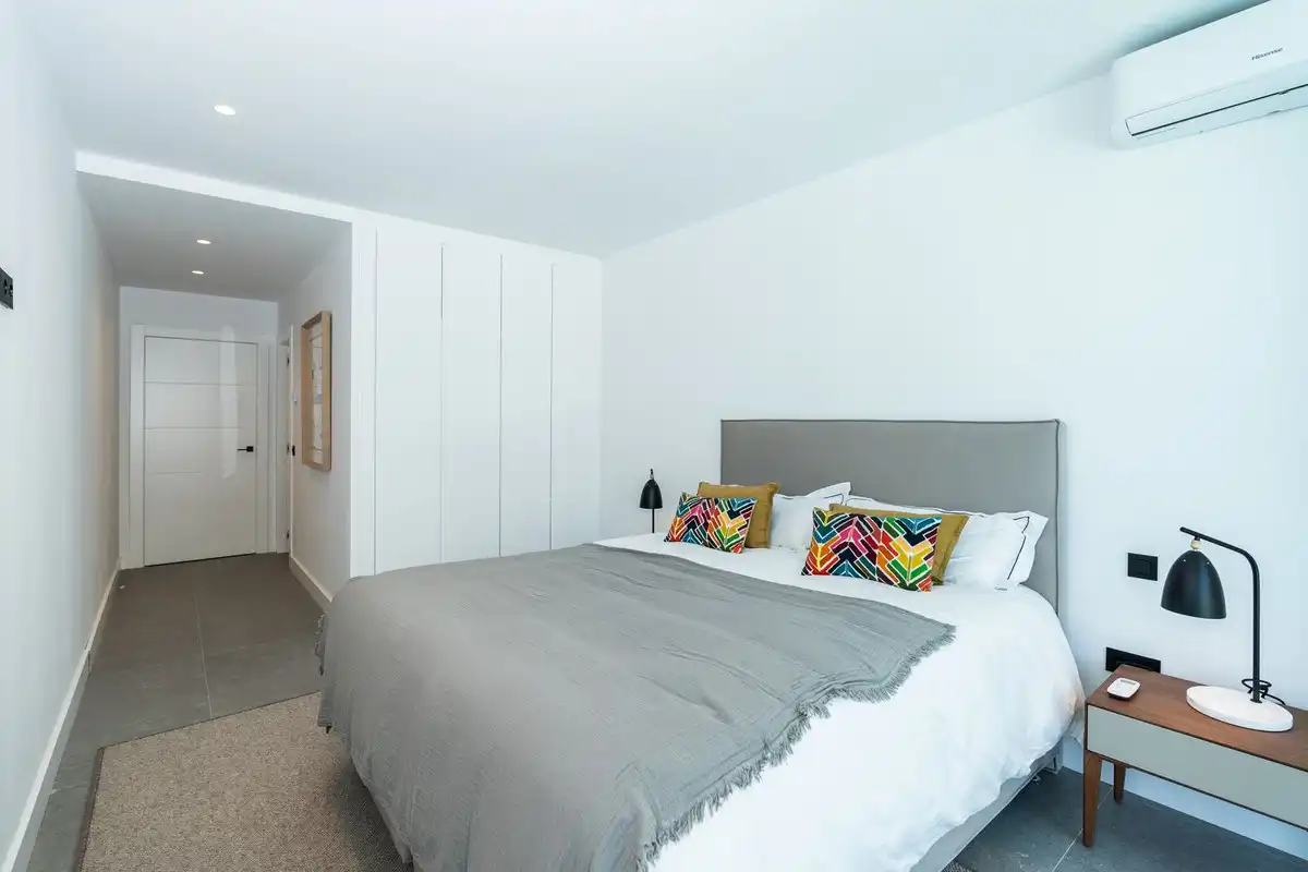 Bedroom of Houses for sale in Mijas  with Air Conditioner, Heating and Private garden