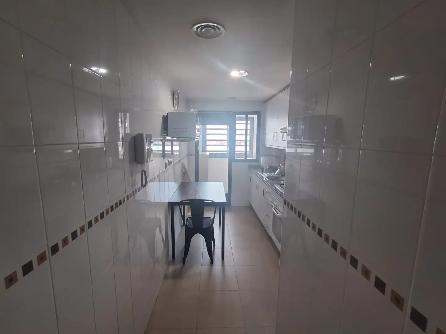 Kitchen of Flat for rent in Alicante / Alacant  with Air Conditioner, Heating and Terrace
