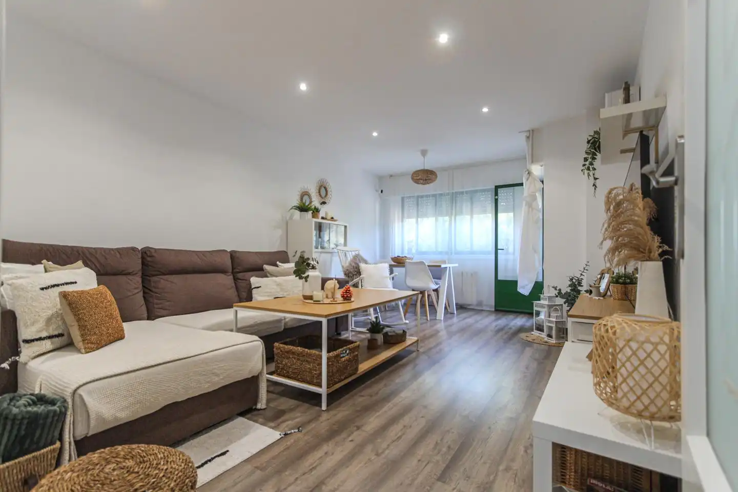 Wohnzimmer von Wohnung zum Verkauf in Montcada i Reixac mit Klimaanlage, Terrasse und Möbliert