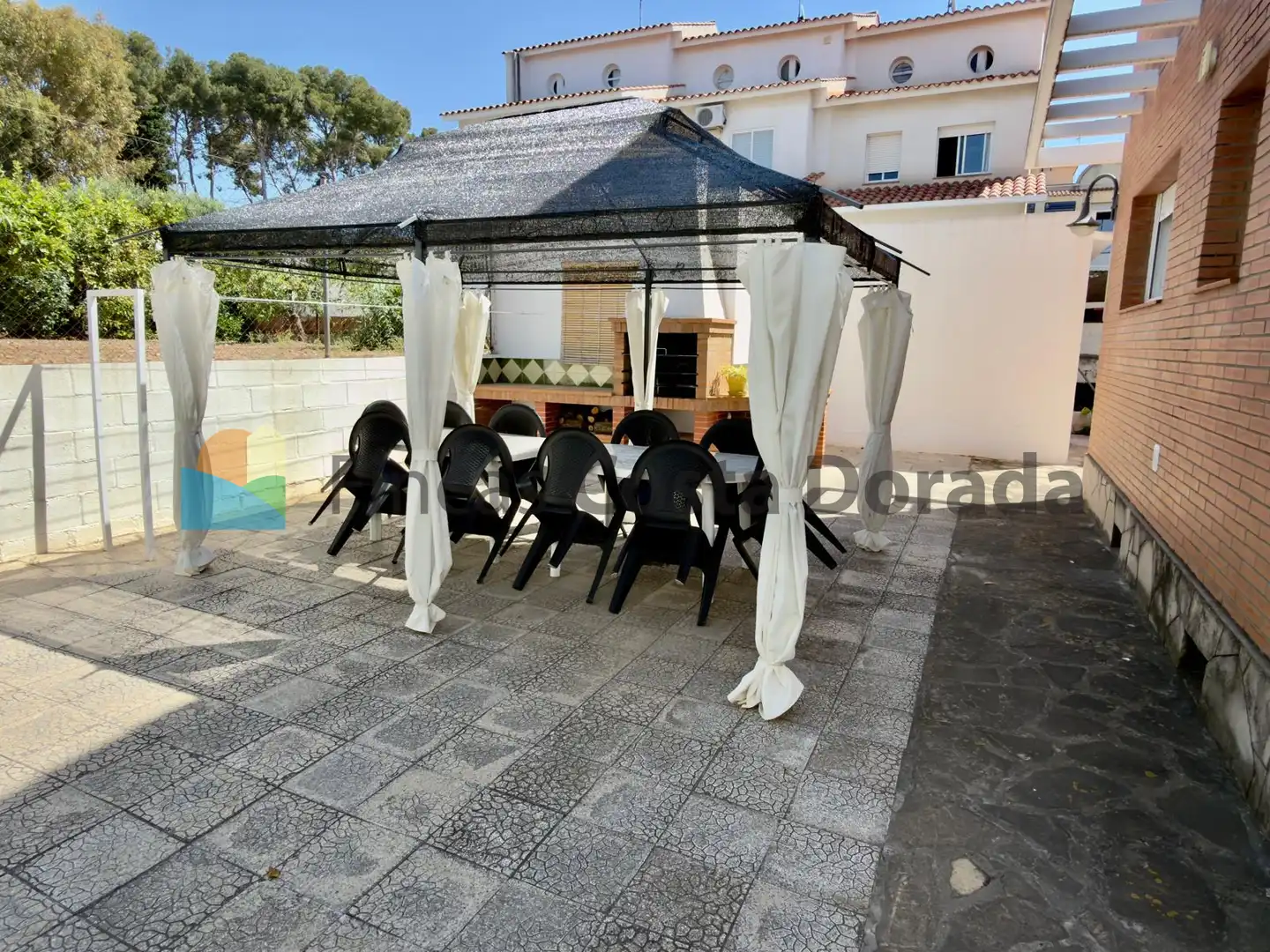 Terrace of Houses for sale in Cubelles  with Air Conditioner, Private garden and Parquet flooring