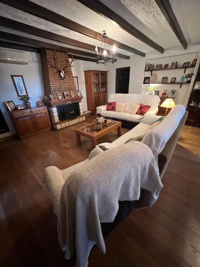 Sala d'estar de Casa o xalet en venda en Benidorm amb Aire condicionat, Terrassa i Traster