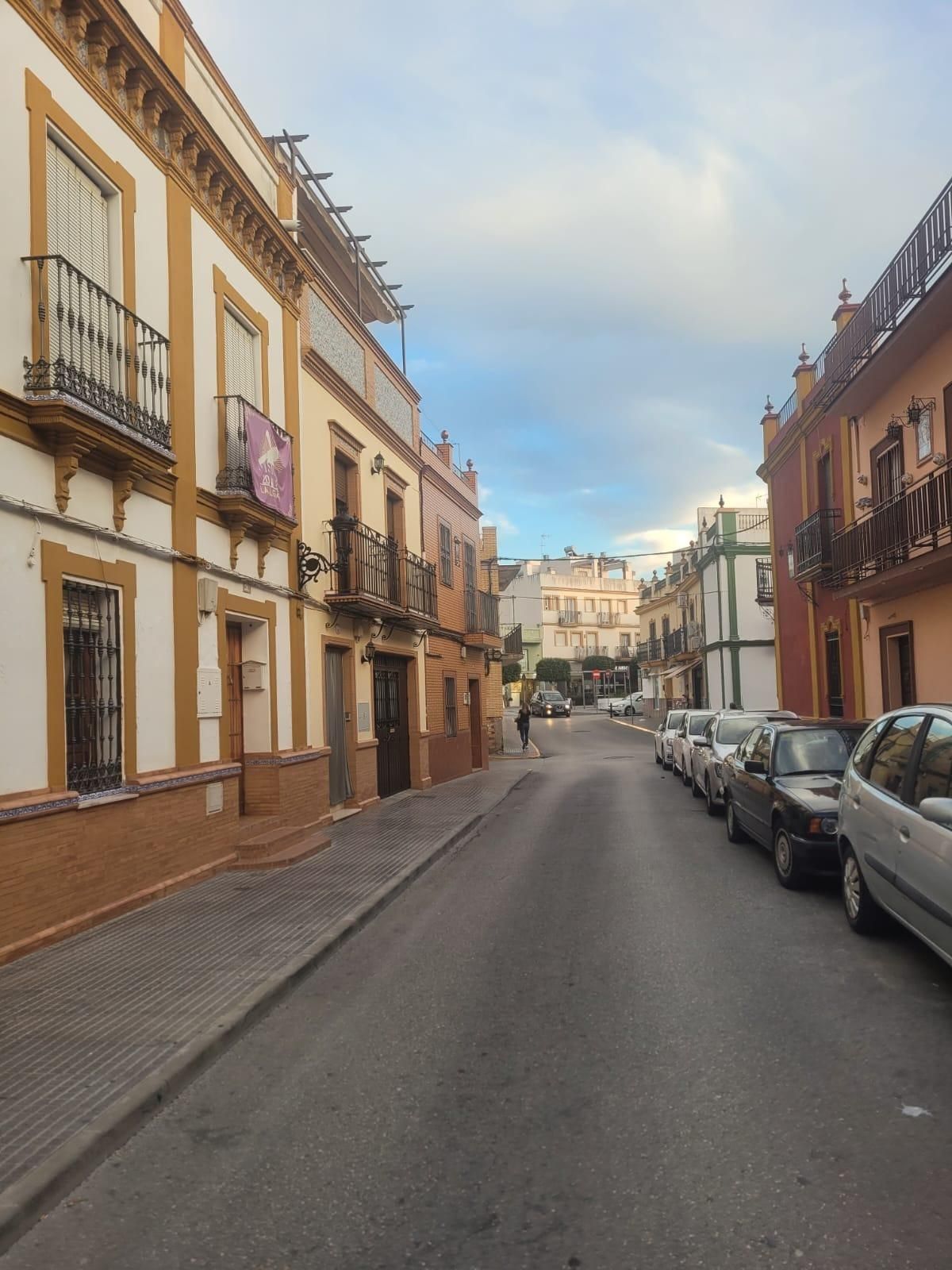 Vista exterior de Casa o xalet en venda en La Algaba amb Terrassa