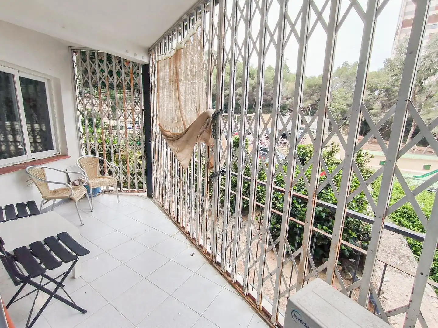Balcony of Flat for sale in Benidorm  with Air Conditioner, Terrace and Furnished