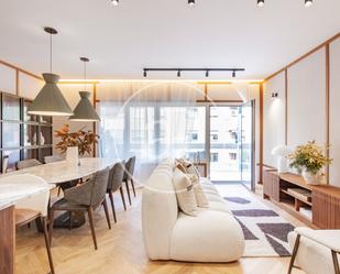 Living room of Flat for sale in  Madrid Capital  with Air Conditioner, Heating and Terrace