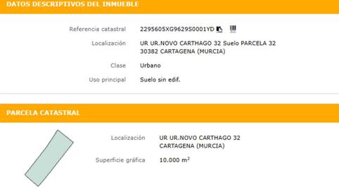 Foto 3 de Terreny industrial en venda a Ria de Oria, Los Urrutias, Murcia