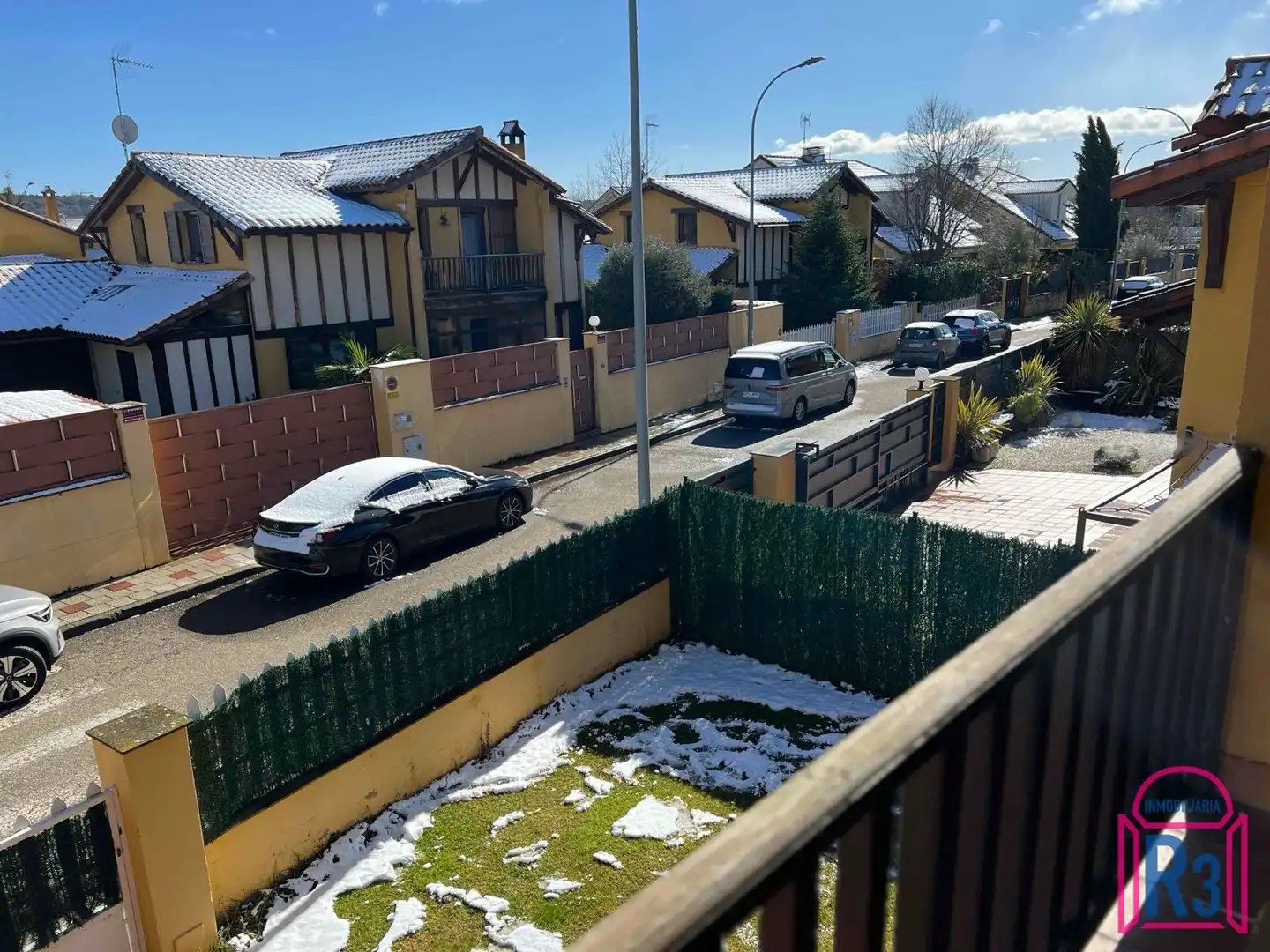 Vista exterior de Casa o chalet en venta en Villaquilambre con Calefacción