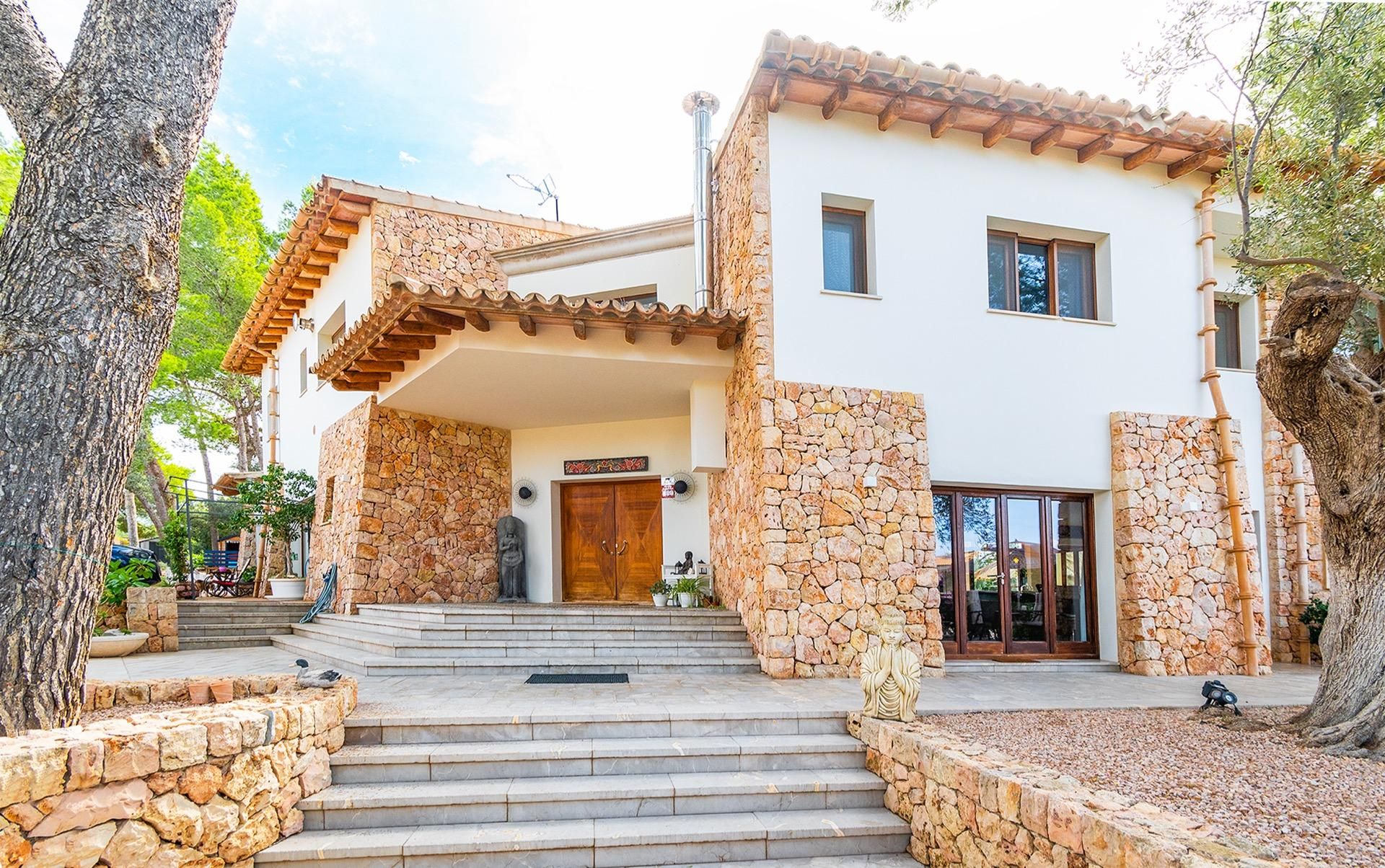 Exterior view of House or chalet for sale in Marratxí  with Air Conditioner, Heating and Private garden