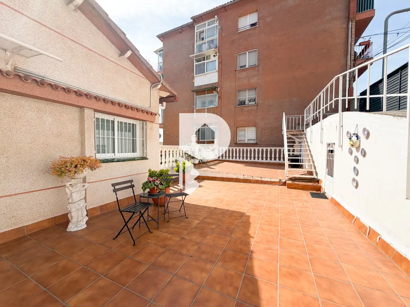 Terrassa de Casa o xalet en venda en El Papiol amb Aire condicionat, Calefacció i Jardí privat