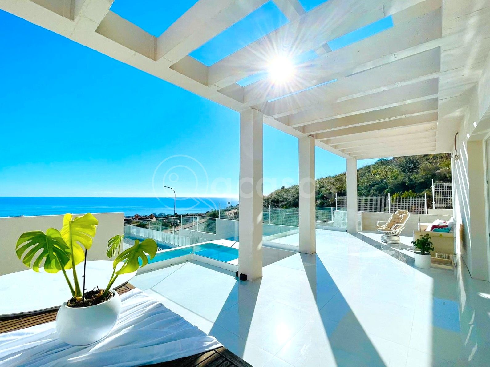 Terrace of House or chalet for sale in Benalmádena  with Air Conditioner, Heating and Private garden