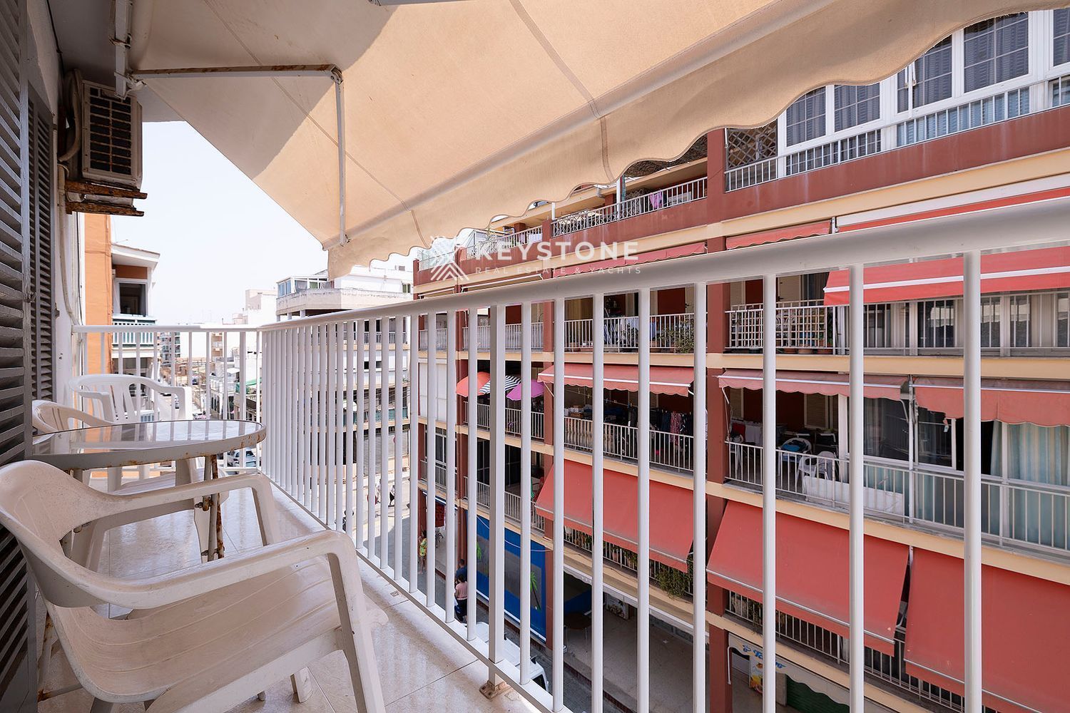 Terraza de Piso de alquiler en  Palma de Mallorca con Aire acondicionado, Terraza y Amueblado