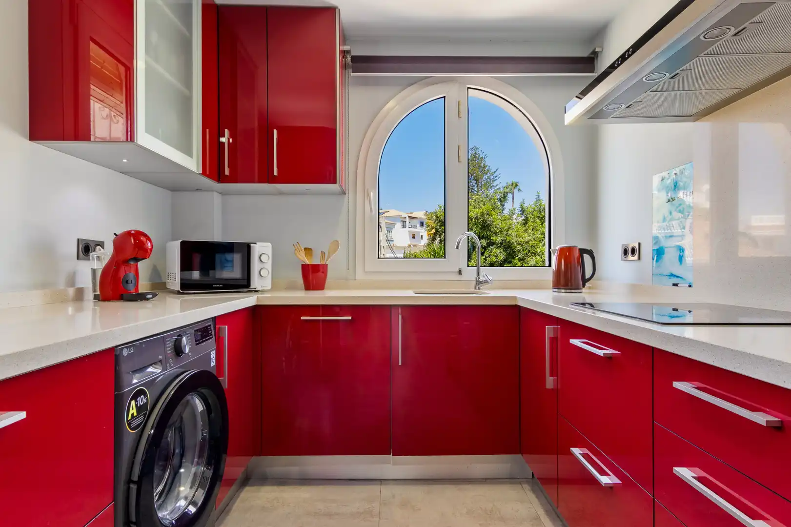 Küche von Wohnung zum Verkauf in Rincón de la Victoria mit Terrasse, Möbliert und Ofen