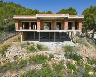 Exterior view of House or chalet for sale in Algar de Palancia  with Terrace, Swimming Pool and Balcony