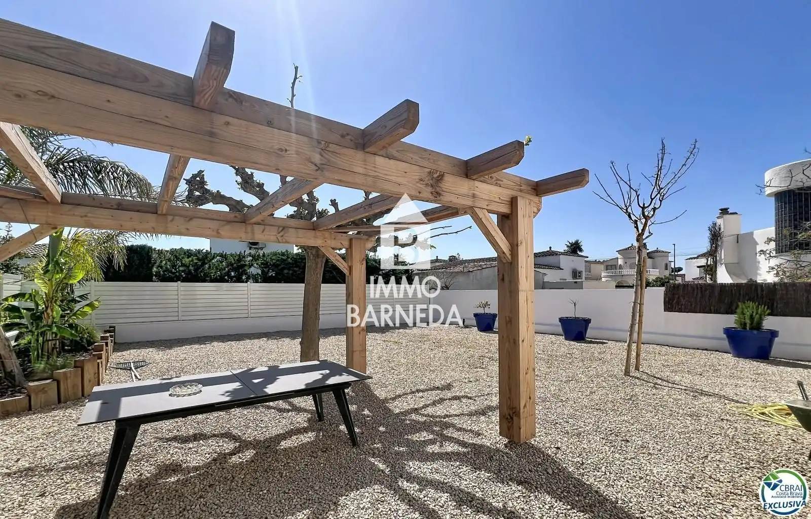 Jardí de Casa o xalet en venda en Empuriabrava amb Aire condicionat, Calefacció i Jardí privat
