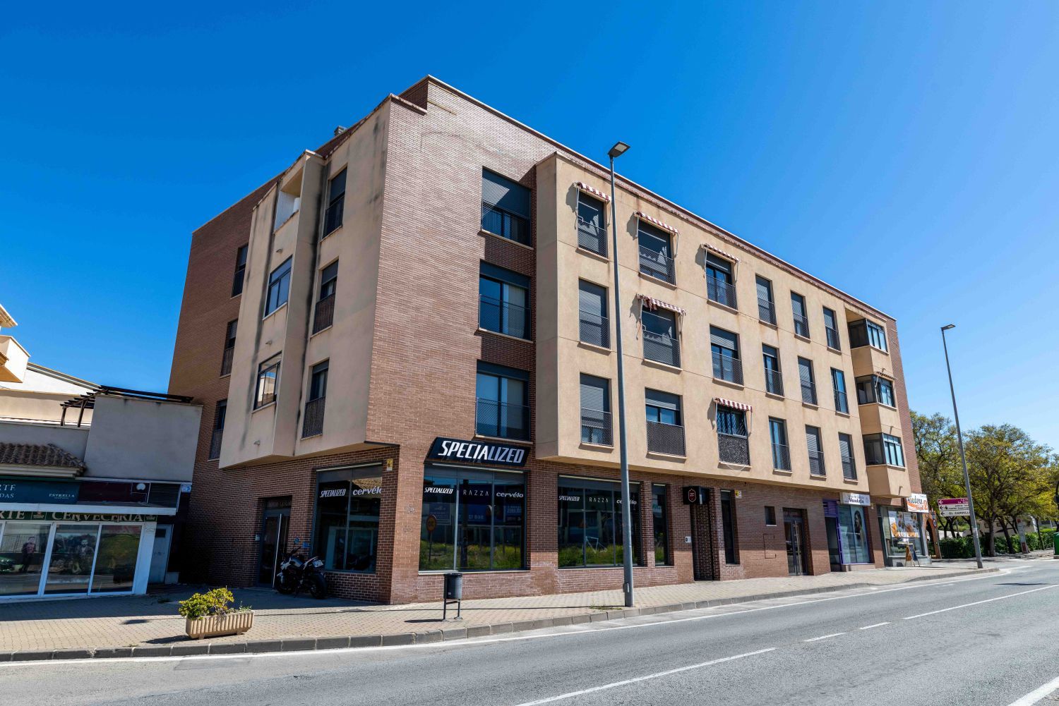 Vista exterior de Piso de alquiler en  Murcia Capital con Aire acondicionado, Calefacción y Trastero