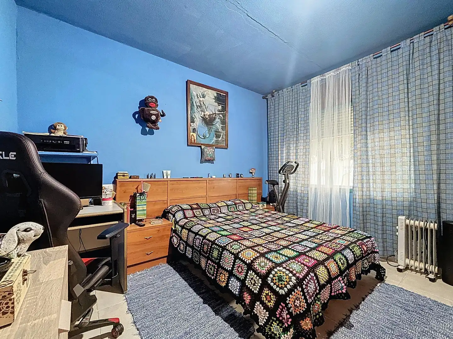 Schlafzimmer von Haus oder Chalet zum Verkauf in Cambados mit Privatgarten und Möbliert