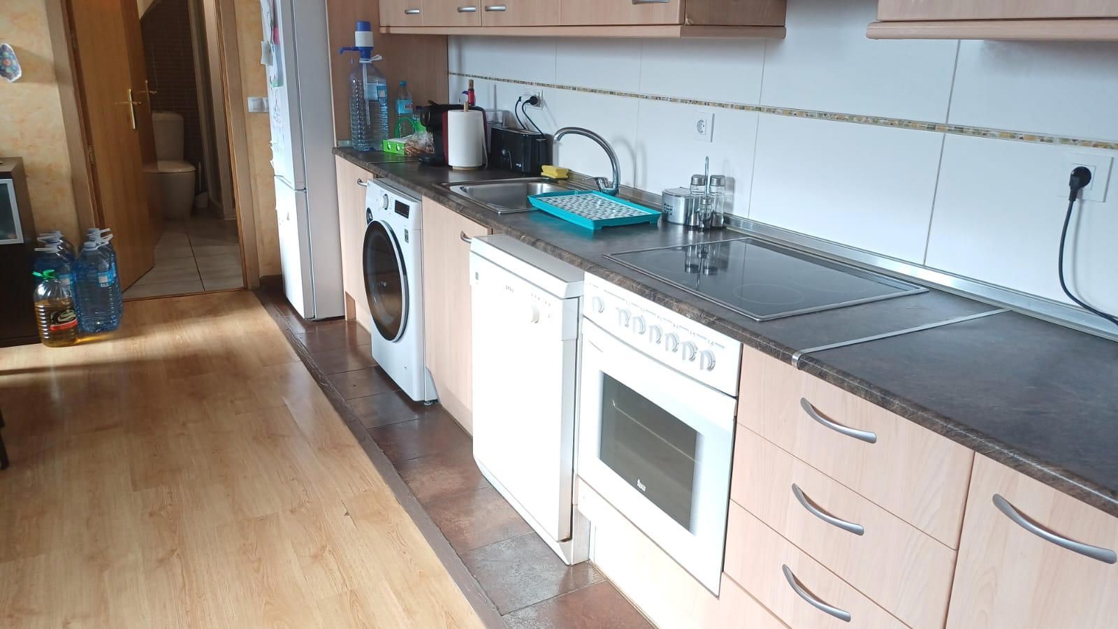 Kitchen of Flat for sale in Sabadell  with Heating and Parquet flooring