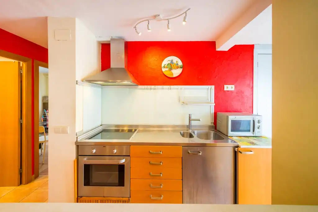 Kitchen of Apartments for sale in Castell d'Aro, Platja d'Aro i s'Agaró  with Furnished