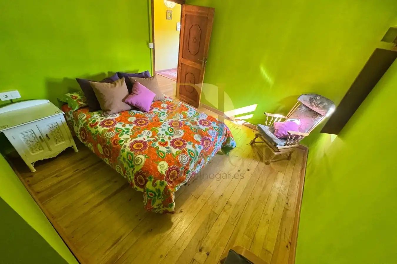 Habitación de Casa o chalet en venta en Gradefes con Calefacción, Parquet y Amueblado