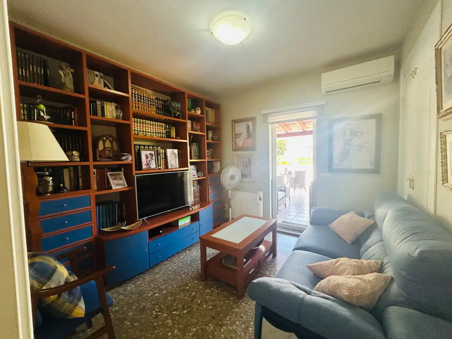 Sala de estar de Casa o chalet en venta en Dénia con Aire acondicionado, Calefacción y Jardín privado