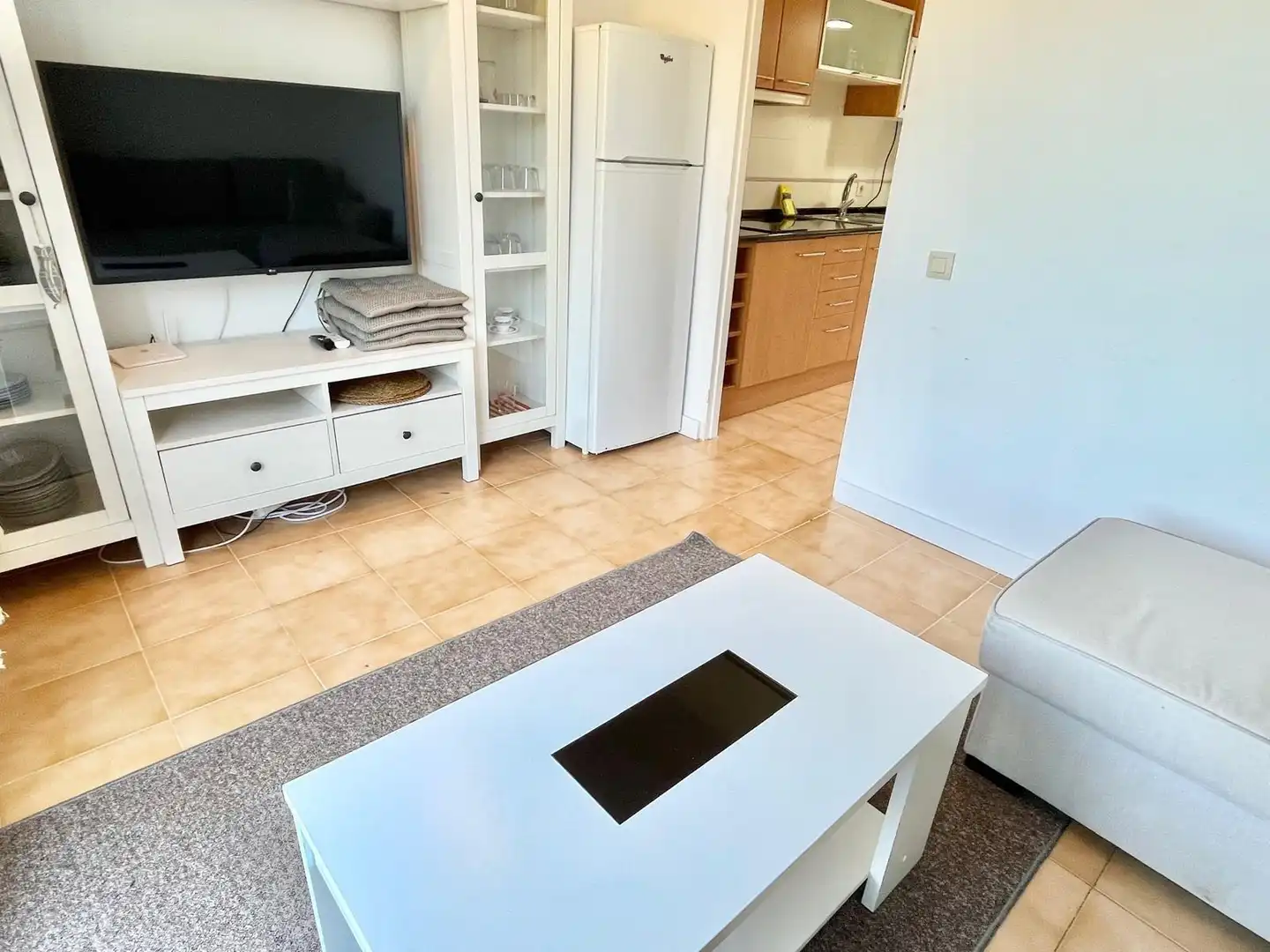 Living room of Apartments for sale in Palafrugell  with Air Conditioner, Terrace and Furnished