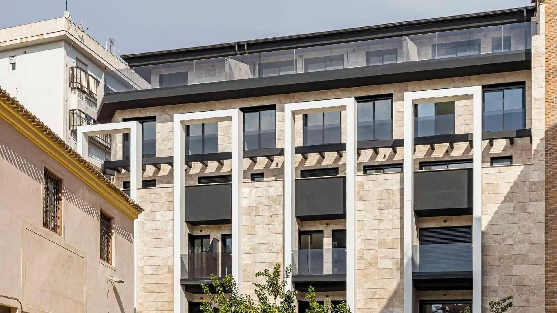 Vista exterior de Àtic en venda en  Murcia Capital amb Aire condicionat i Terrassa