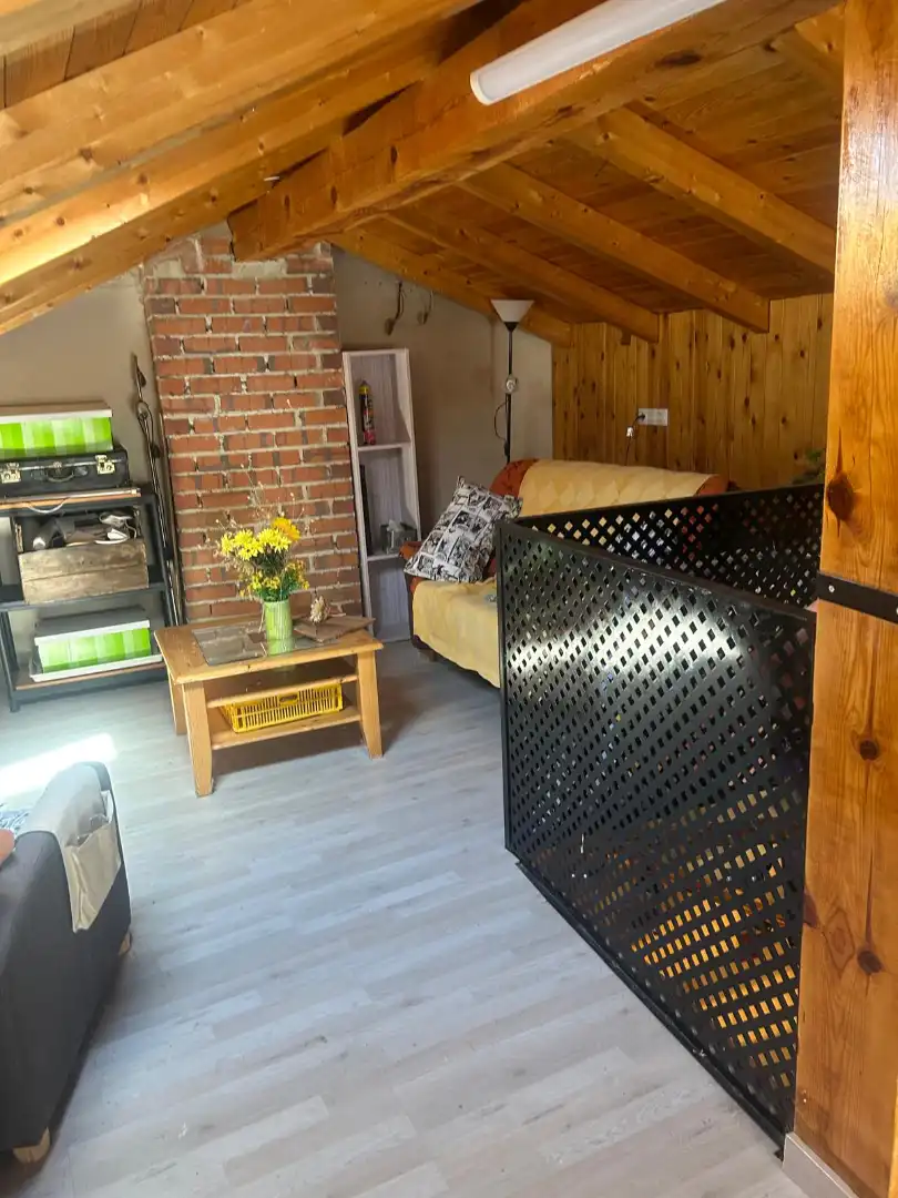 Sala de estar de Casa o chalet en venta en San Cristóbal de la Vega con Amueblado