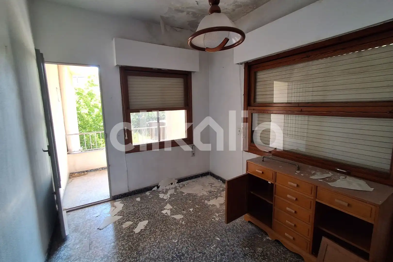 Sala d'estar de Pis en venda en Ontinyent amb Aire condicionat i Terrassa