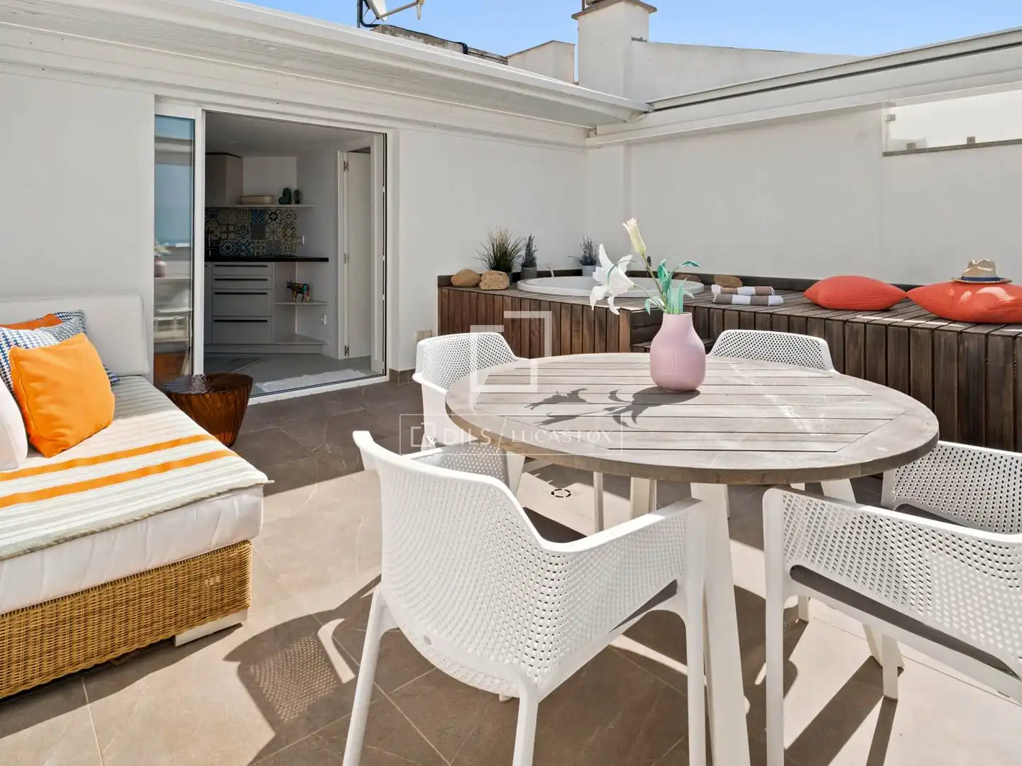Terrassa de Loft en venda en  Palma de Mallorca amb Aire condicionat, Moblat i Balcó
