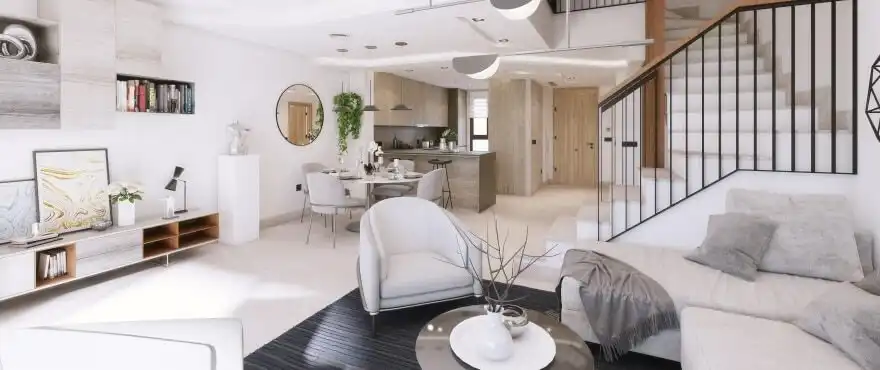 Casa a schiera con terrazza in vendita a Calle carro del lago, imagen 14