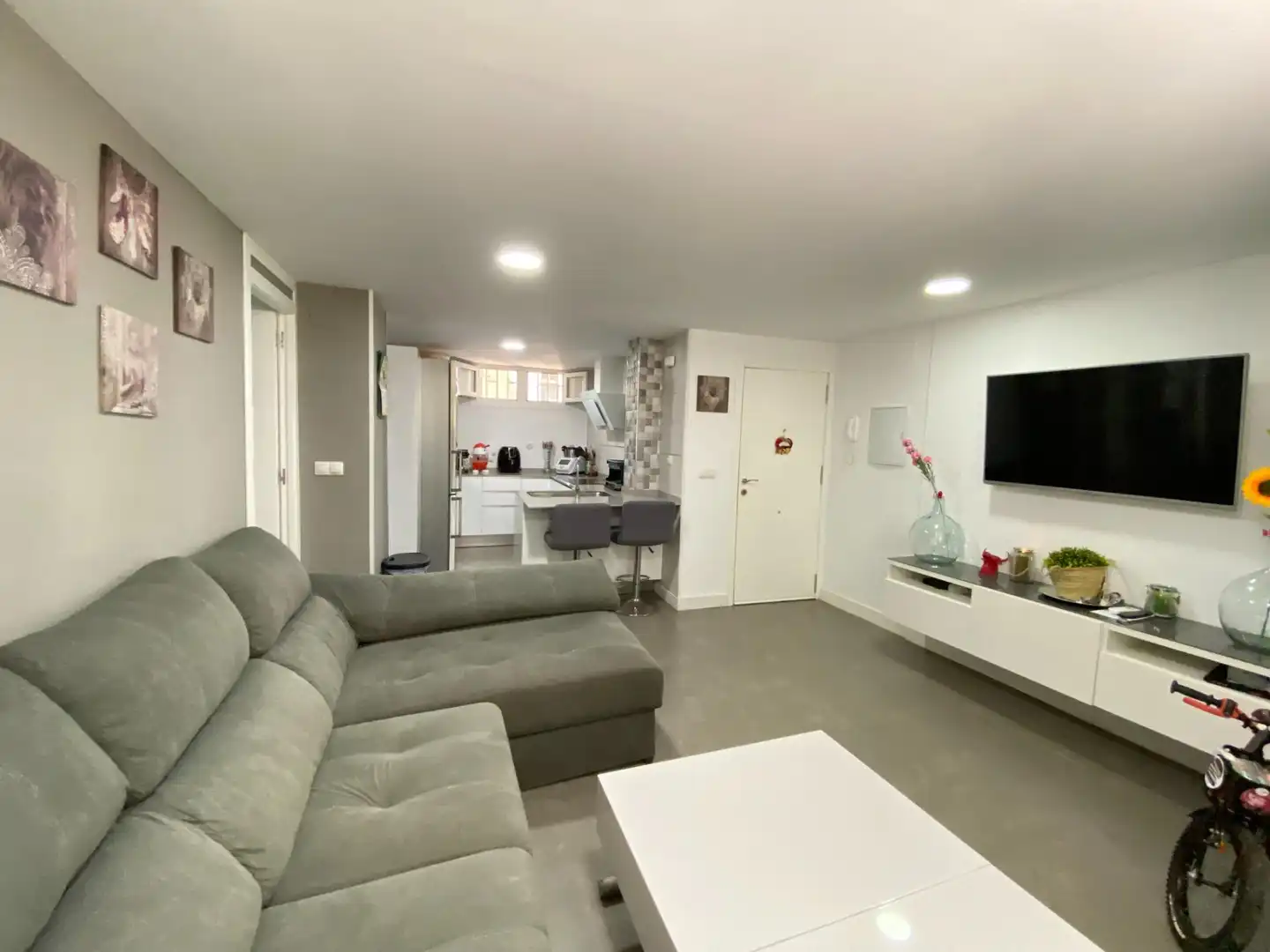 Sala d'estar de Pis en venda en Cádiz amb Aire condicionat