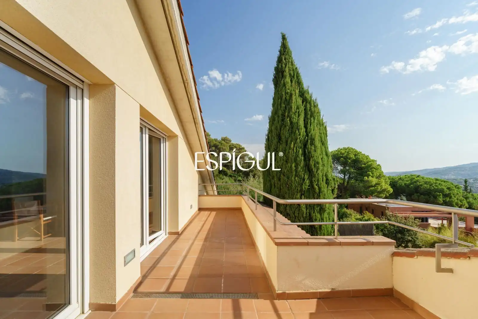 Terrassa de Casa o xalet en venda en Vallromanes amb Aire condicionat, Calefacció i Jardí privat