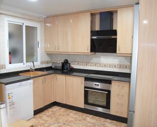 Kitchen of Flat for sale in Elche / Elx  with Air Conditioner, Furnished and Balcony