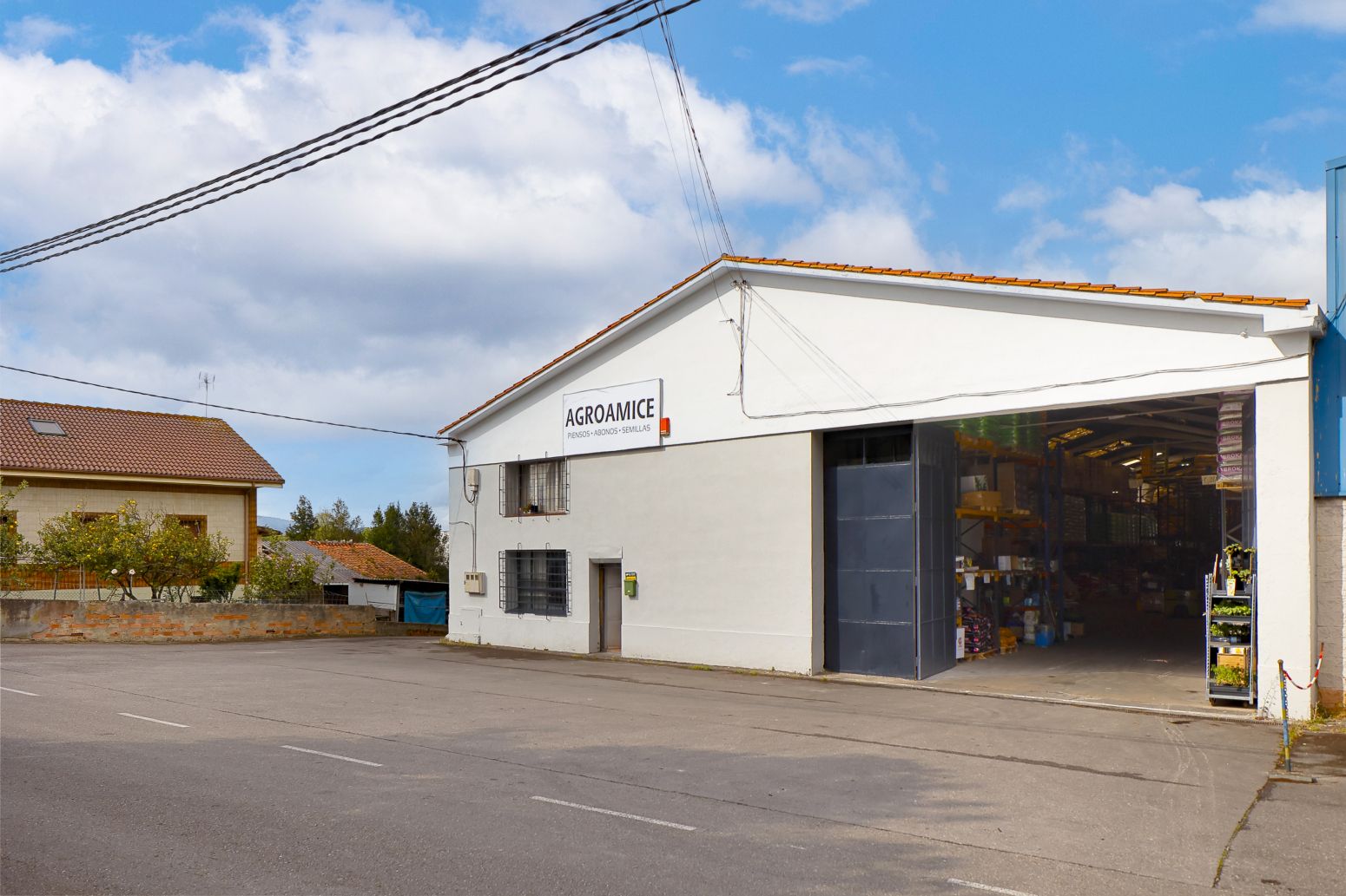 Exterior view of Industrial buildings for sale in Gijón 