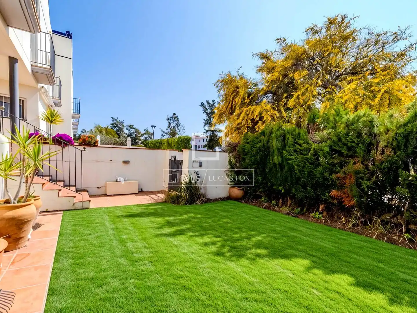Jardín de Casa o chalet en venta en Sitges con Aire acondicionado, Calefacción y Jardín privado