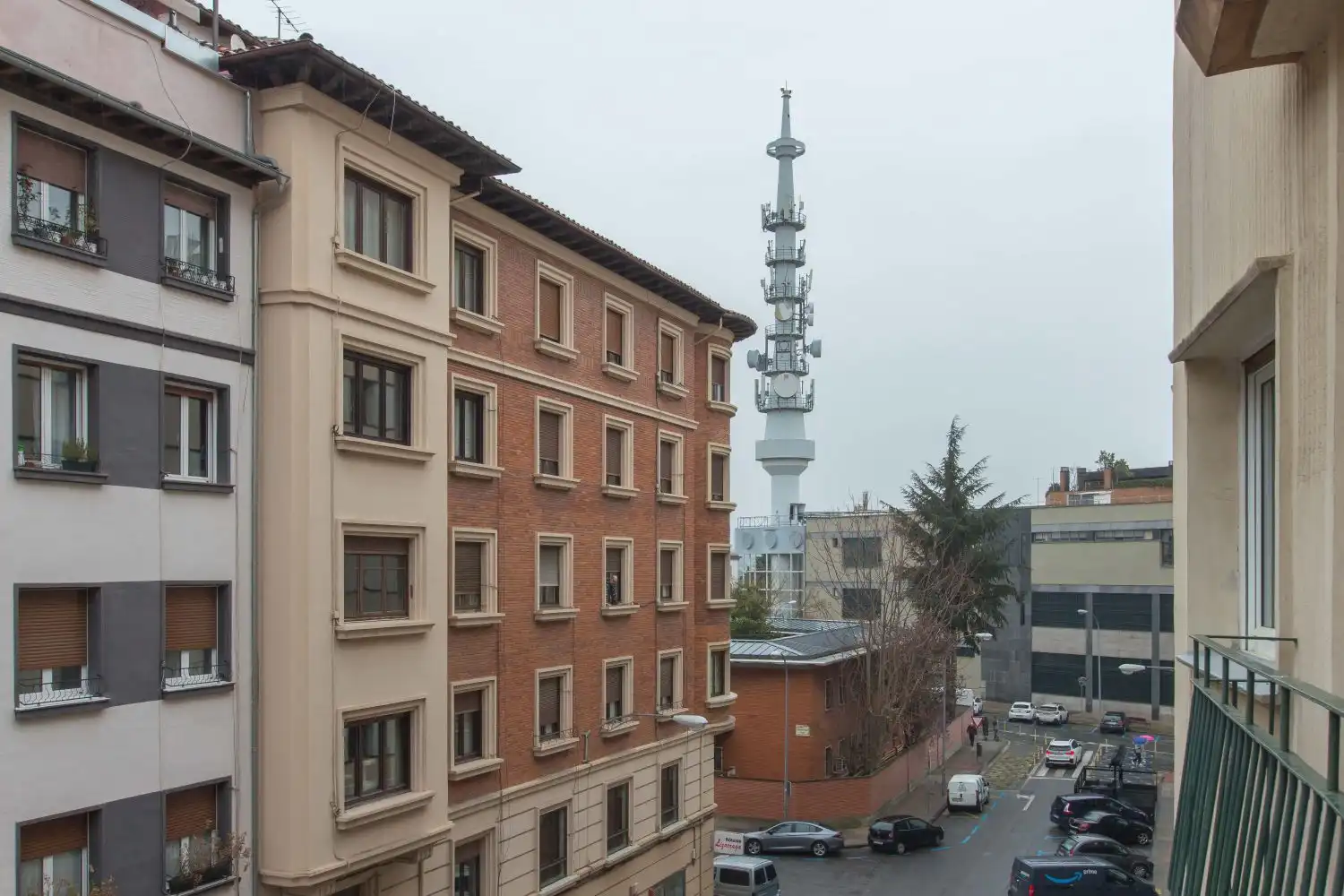 Exterior view of Flat for sale in  Pamplona / Iruña  with Heating and Balcony