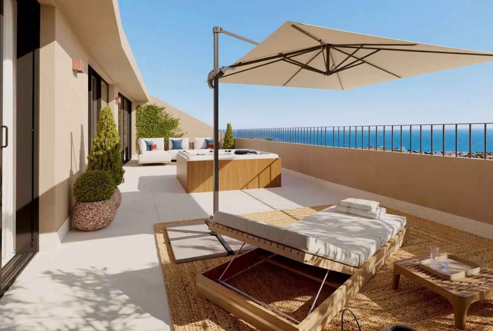 Penthouse with pool for sale in Torreblanca del Sol, imagen 8