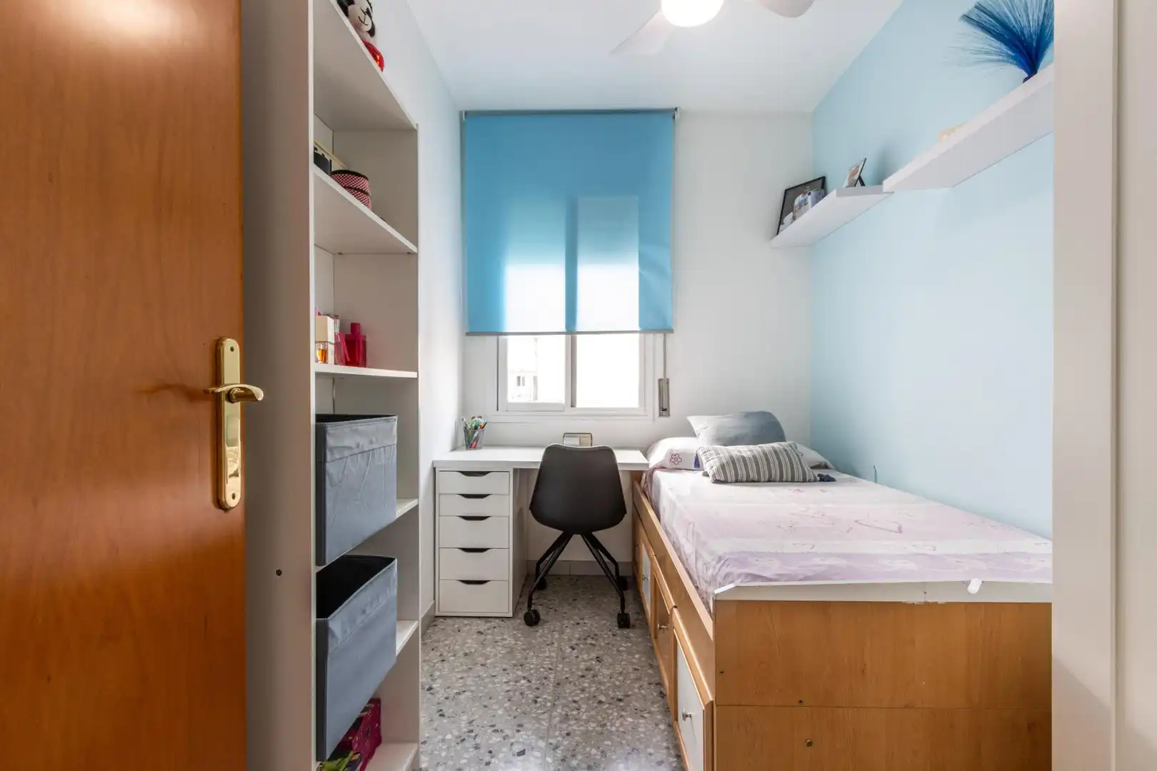 Bedroom of Flat for sale in Sabadell  with Heating, Terrace and Balcony
