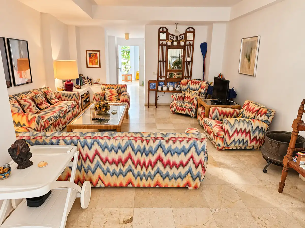 Living room of Flat for sale in San Pedro de Alcántara