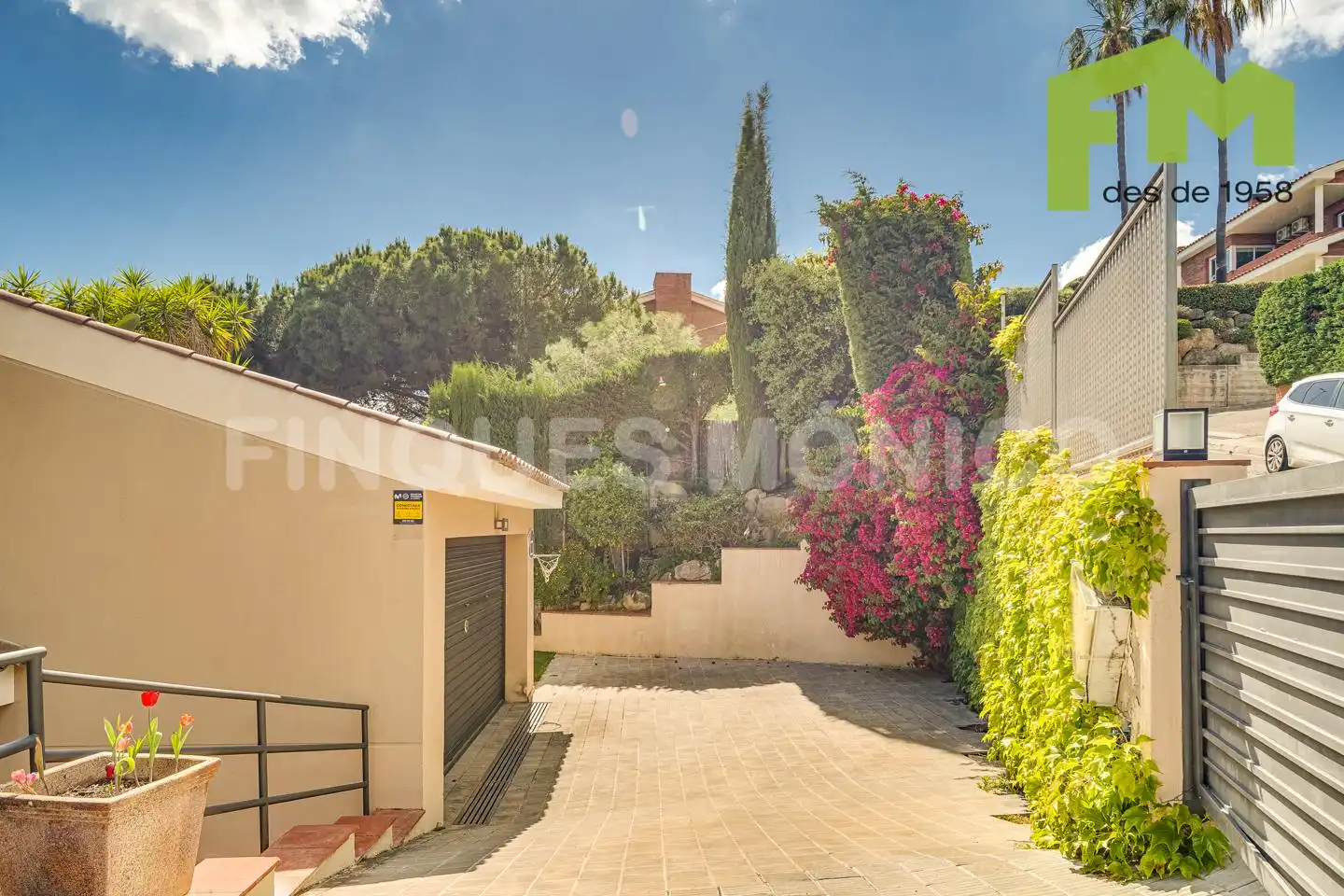 Jardí de Casa o xalet en venda en Teià amb Aire condicionat, Calefacció i Jardí privat